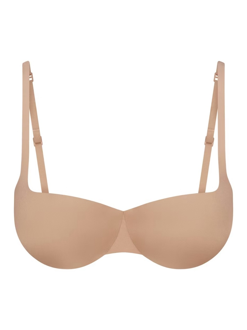 SKIMS Nude Strapless Balconette Bra